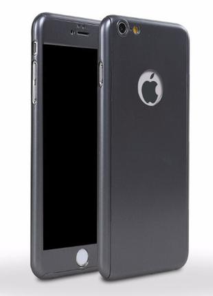 Чехол Luxury 360 для Apple iPhone 6 / iPhone 6s - Black