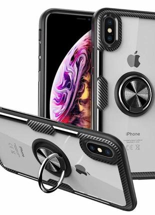 Чехол Primolux Ring Magnetic Stand для Apple iPhone X / iPhone...