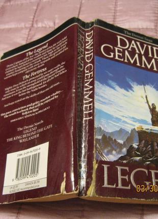 Книга на английском языке DAVID GEMMEL на английском книга РОМ...