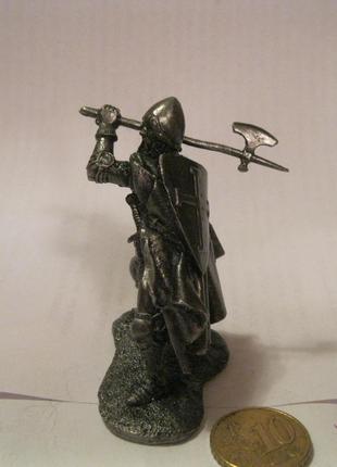 Статуэтка фигурка статуэтка сплав олова рыцарь ВОИН в доспехах...