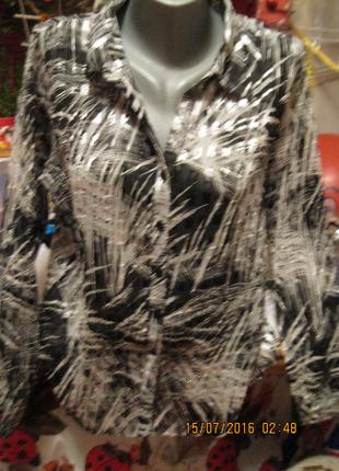 Женская блузка блузка интересная типа гафре 16 50 L