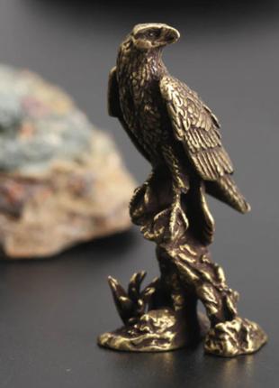 Фігурка статуека сувенір хижий птах-сокол яструбий орел мідна ...
