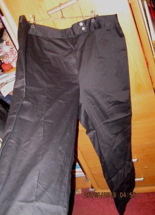 Отличные брюки штаны черные хлопок 16-18 50 L