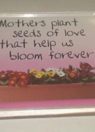 Магнит британия mothers plant the seeds of love that help us b...
