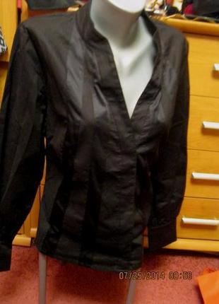 Блуза блузка новая стильная черная 16 50 L GEORGE шикарная
