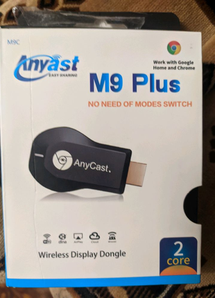 Anycast m9 plus приставка для трансляции