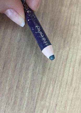 Зелёный мягкий контурный карандаш для глаз орифлейм