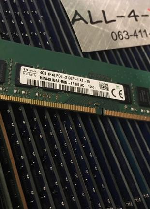 Оперативна пам`ять HYNIX DDR4 4GB DIMM 1.2V 1Rx8 PC4 - 2133P C...