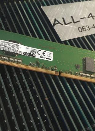 Оперативна пам`ять SAMSUNG DDR4 4GB DIMM 1.2V 1Rx8 PC4 - 2666V...