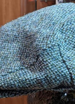 Твидовая кепка harris tweed