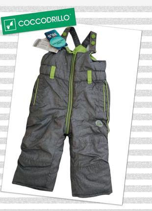 Полукомбинезон водо- и ветронипроницаемые штаны лыжные coccodr...
