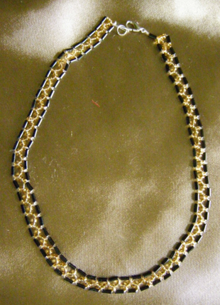 Ожерелье из бисера ручная работа