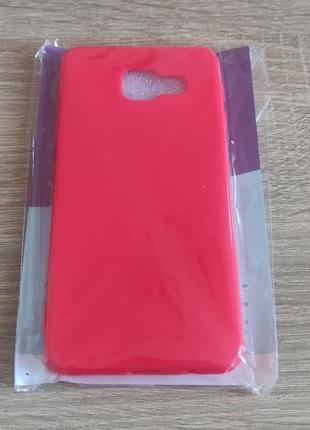 Чехол Samsung A5 / A510 (2016) Silicon Case Florence 0.3mm Pink
