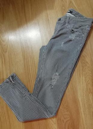 Стильные брюки stradivarius, размер 36.