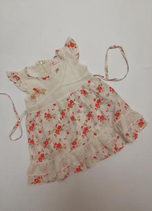 Нежное, качественное и красивое платье gemsbaby на 2 годика