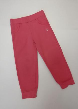 Розовые штанишки fagottino на 2,5-3 года, рост 98.