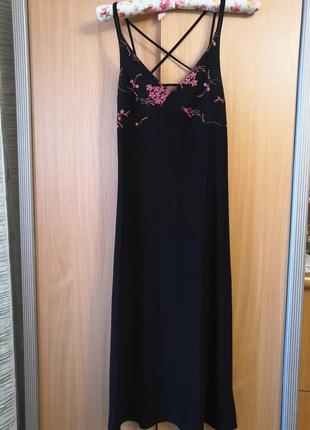 Красивое нежное платье-сарафан carlen, размер 40
