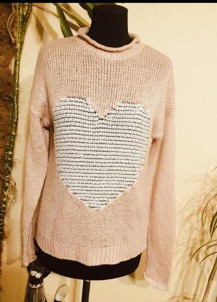 🔥 свитер 🔥 кофта с сердцем