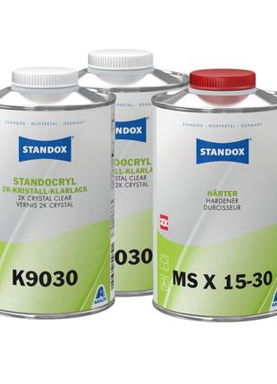 MS Лак прозрачный STANDOX K9030 Kristall-Klarlack (2л. + отвер...