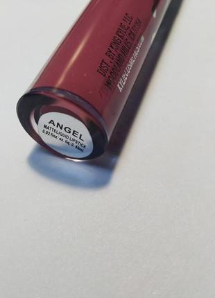 Kylie cosmetics matte liquid lipstick оттенок angel