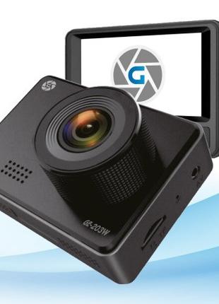 Видеорегистратор Globex GE-203W (Dual Cam)