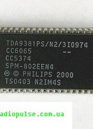 Процессор TDA9381PS/N2/3I0974 ( SPM-802EEN4 )(замена для TDA93...