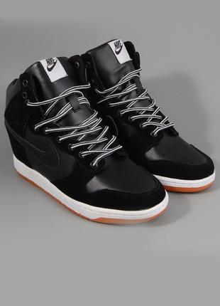 Кроссовки Nike Сникерсы черные