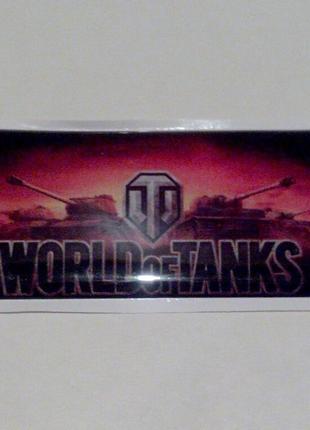 Наклейка силиконовая World of Tanks