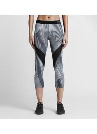 Капрі жіночі nike pro hypercool frequency leggings