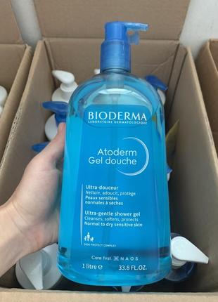 Гель для тела bioderma atoderm gel
