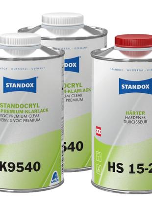 Лак HS одношаровий Standocryl VOC Premium Clear K9540 (Лак 2л ...