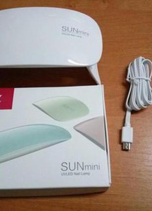 Светодиодная лед uv led лампа для сушки гель лака 6 ватт