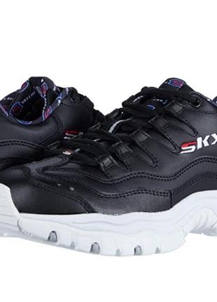 Оригинальные кожаные кроссовки skechers,р.42,5