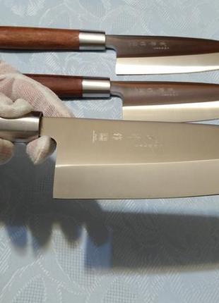 Японский нож деба для суши, рыбы, лосося (22 см. лезвие)