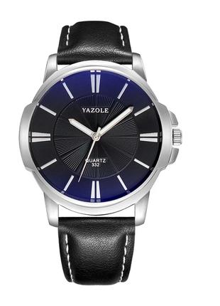 Мужские часы YAZOLE 332 - Черный/синий