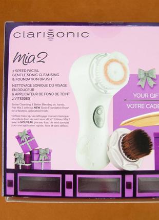 Ультразвукова щітка для чищення обличчя Clarisonic Mia 2 (ориг...