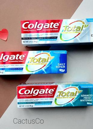 Зубна паста colgate total usa