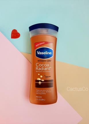 Лосьйн для сухої шкіри vaseline cocoa