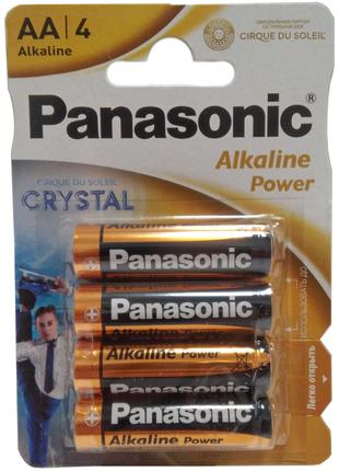 Батарейка Panasonic AAA ALKALINE POWER (LR-6) (4шт на блістері)