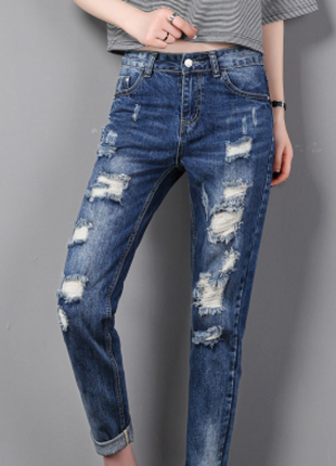 Стречевые джинсы new york...