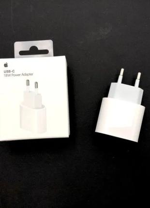 Оригинал Адаптер питания USB‑C 18W Apple iPhone/Быстрая зарядк...