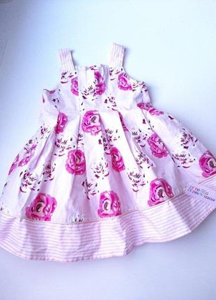 Платье нарядное для девочки р.86-92 на 18-24 мес