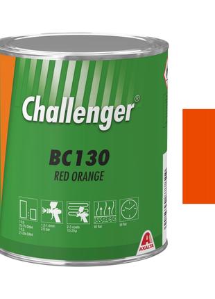Базовое покрытие Challenger Basecoat BC130 Red Orange (1л)