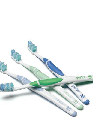 Универсальная зубная щетка glister amway 1шт