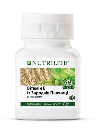 Витамин е из зародышей пшеницы nutrilite™ (100 капсул)