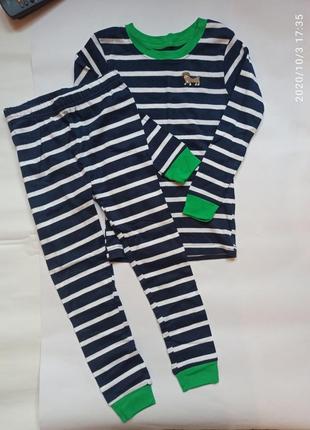 Пижама хлопковая полоска для мальчика