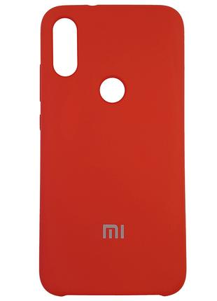 Чохол Silicone Case for Xiaomi Mi Play Red (14)