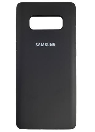 Чохол Silicone Case for Samsung Note 8 Black (18)