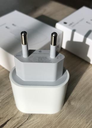 Адаптер для iPhone 20W USB-C быстрая зарядка, Блок IPhone 20 ВТ