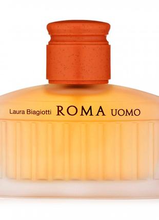 Laura Biagiotti Roma Uomo Туалетная вода мужская, 125 мл (ТЕСТЕР)